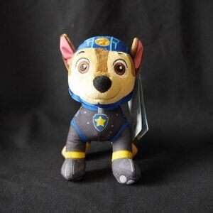 Paw patrol plush toy 8” tall - Chase